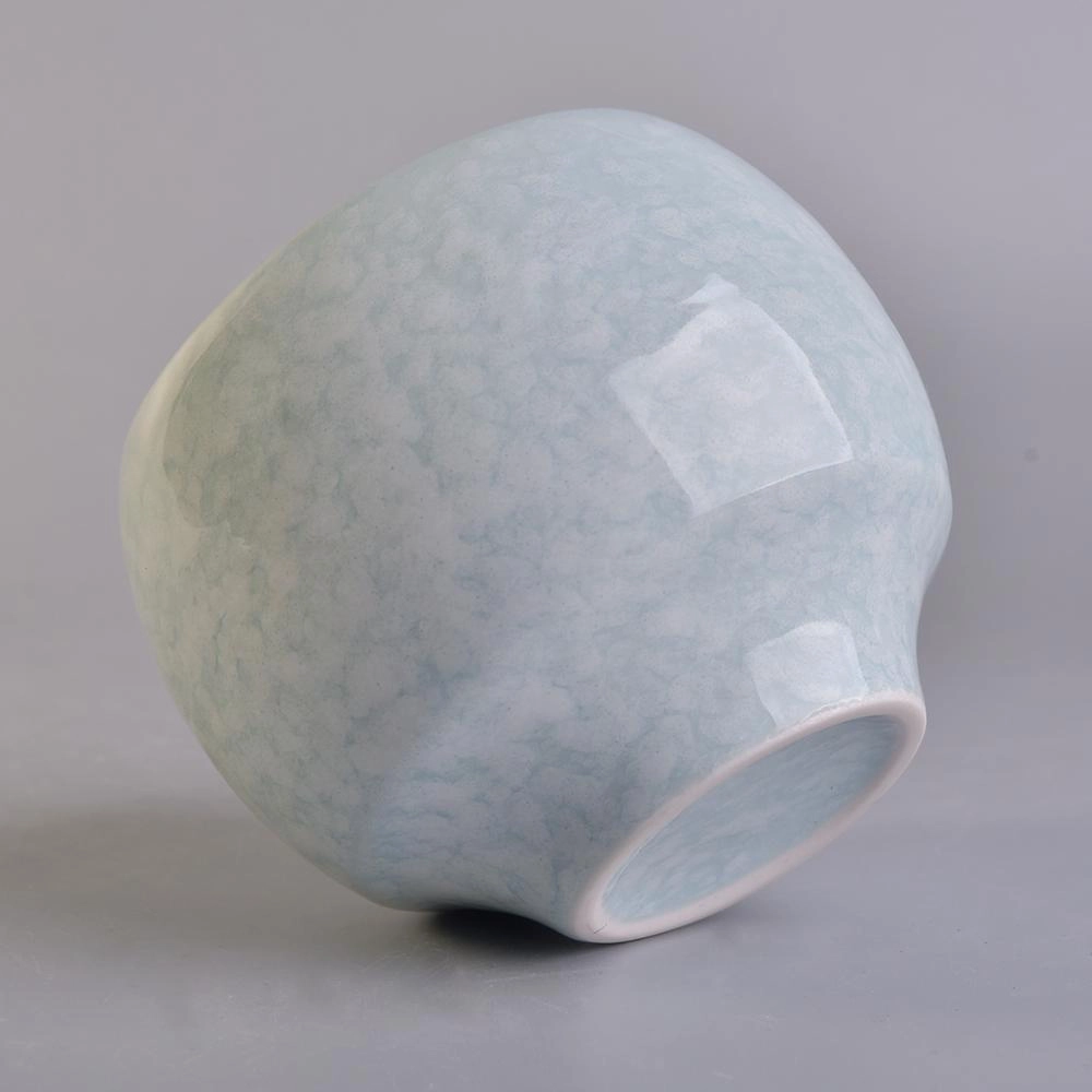 Sunny round vintage ceramic candle holders 10oz 20oz