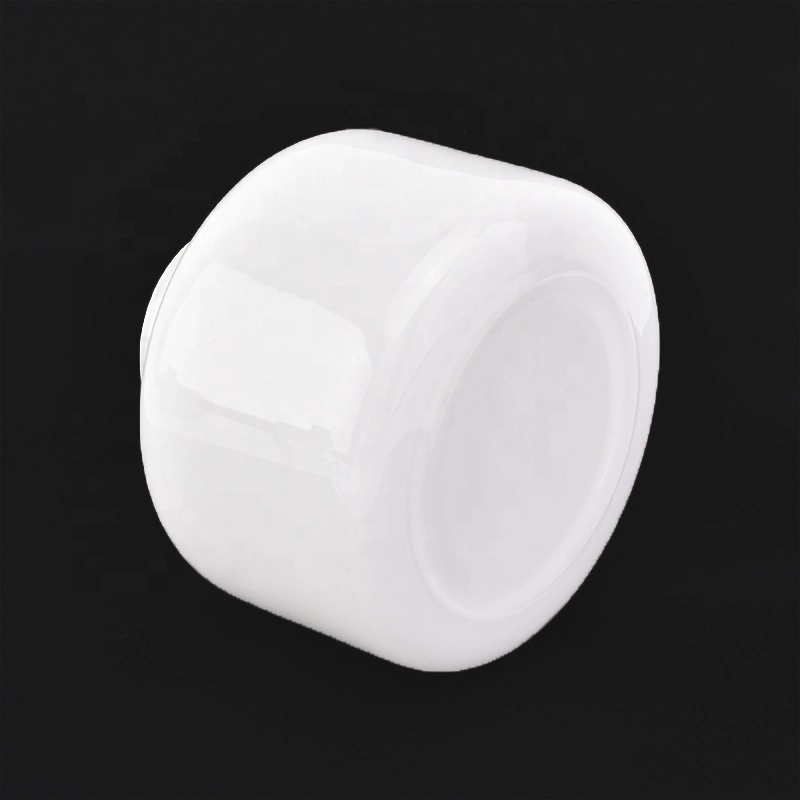 620ml white overlay glass reed diffuser bottles