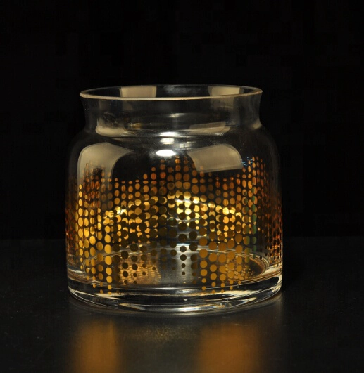 10oz 20oz Wholesales crystal large candle luxury glass jar