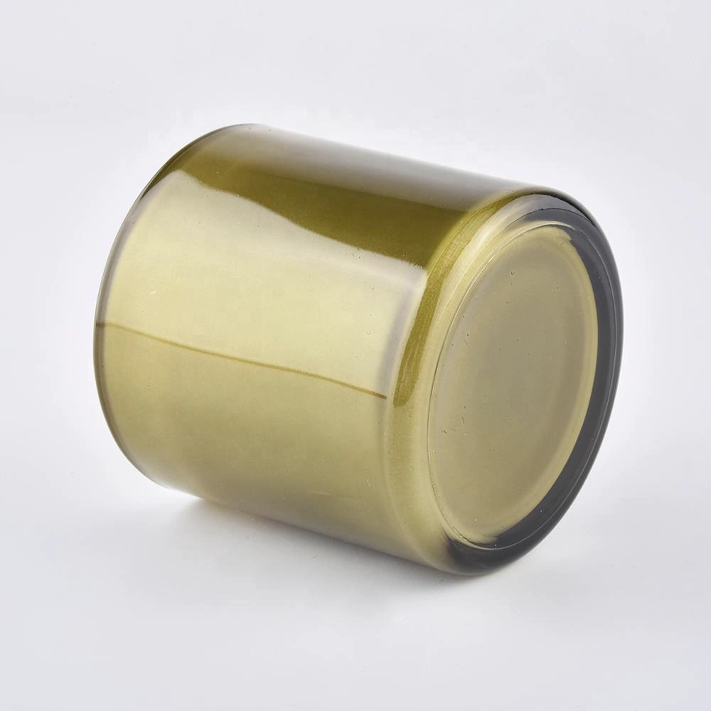 10oz Home decoration luxury custom empty glass candle vessel