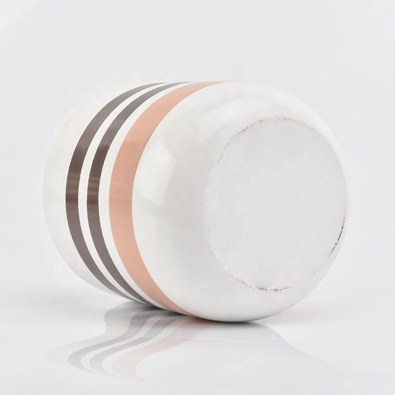 home decor cylinder concrete candle holder