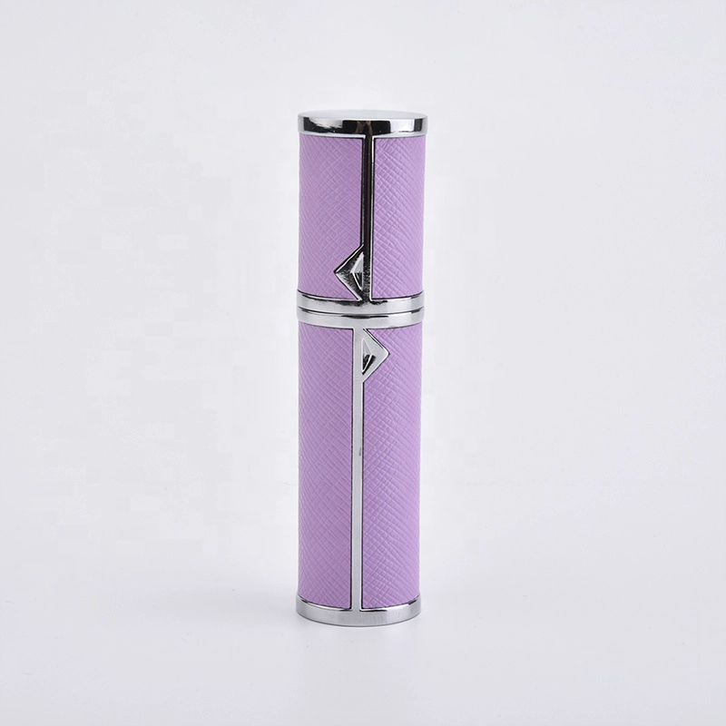 perfume spray bottle pump spray ztomier PU leather surface perfume bottle
