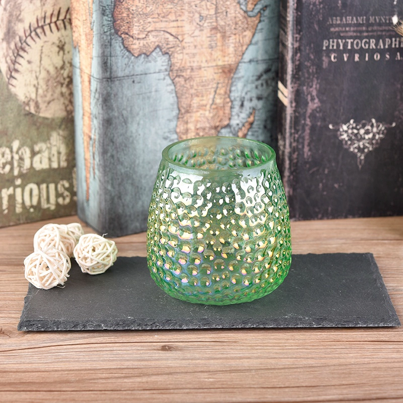 Wholesale green glass candle containers suppliers