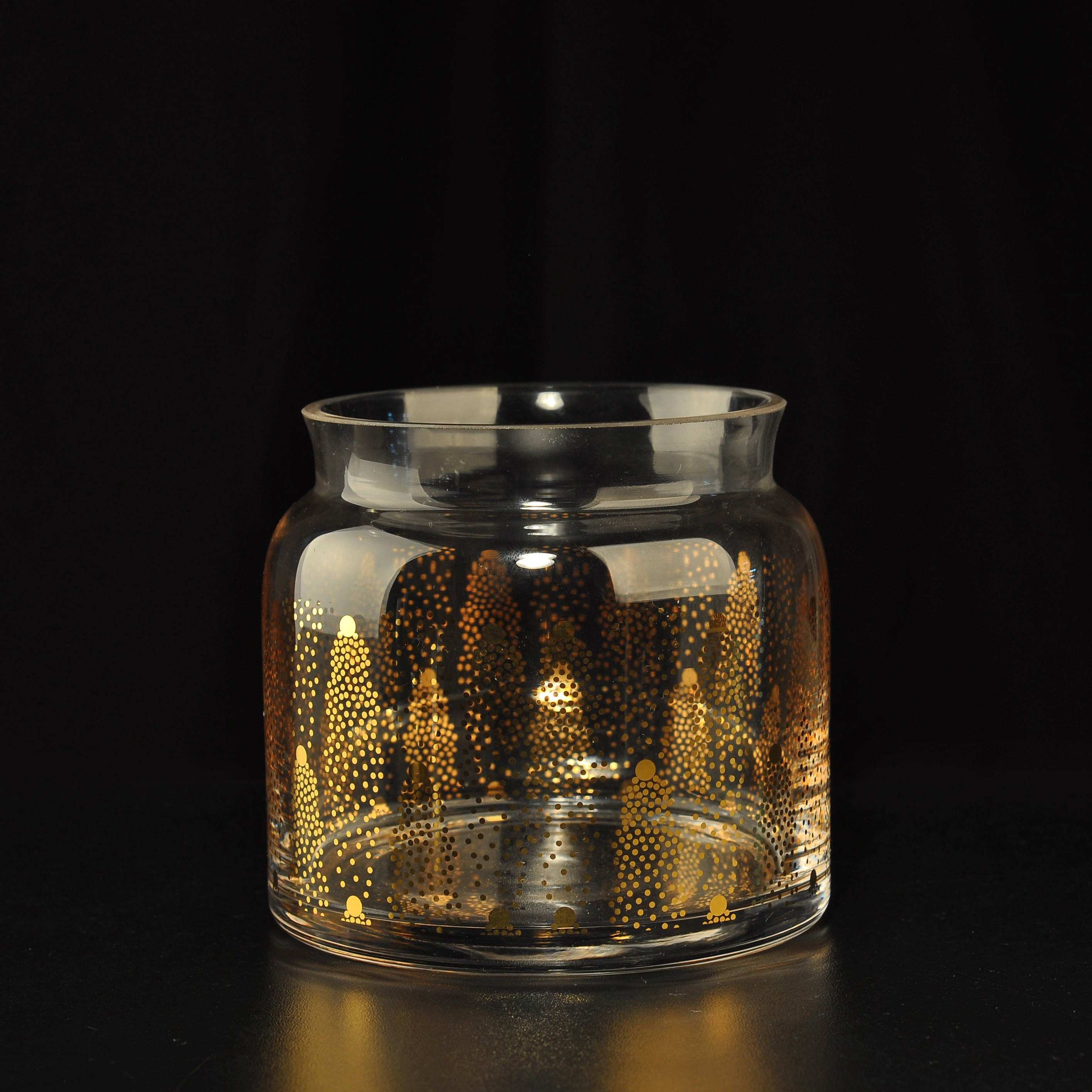 10oz 20oz Wholesales crystal large candle luxury glass jar