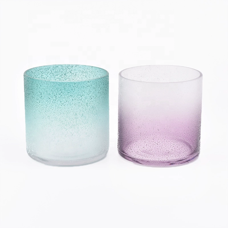 Outdoor votive glass candle vessel home decor