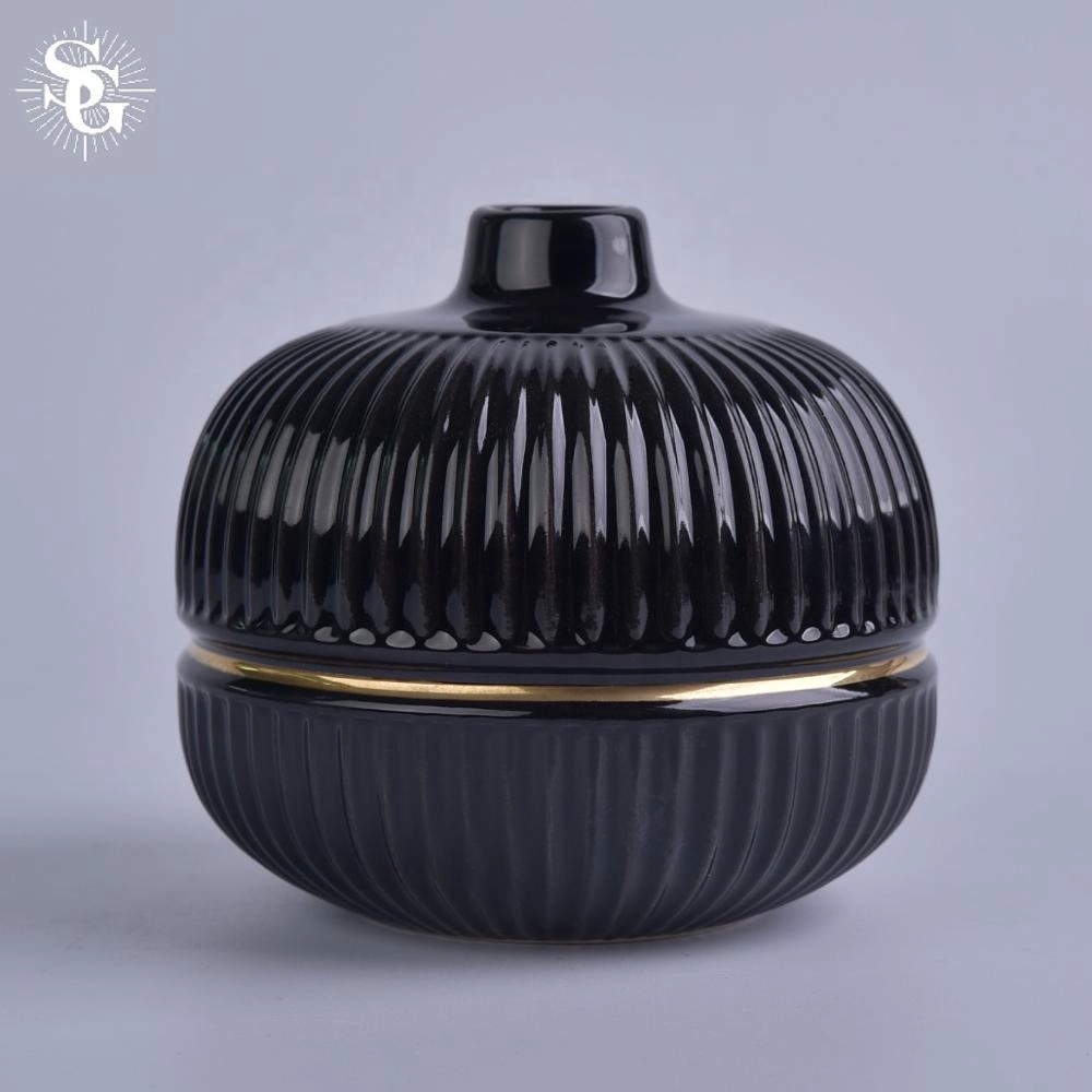 Sunny 275ml 177g black or white classic ceramic diffuser bottle