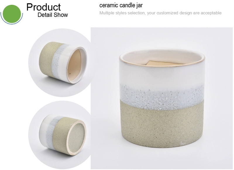 ceramic candle container