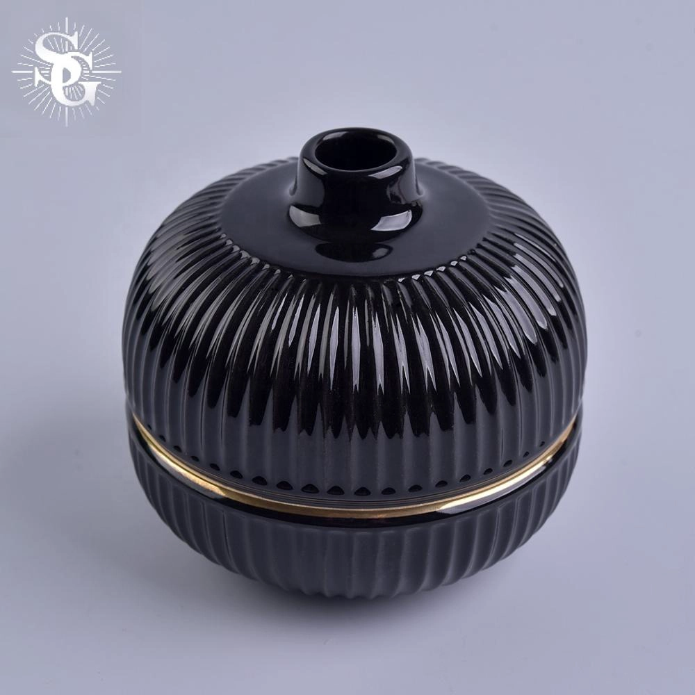 Sunny 275ml 177g black or white classic ceramic diffuser bottle
