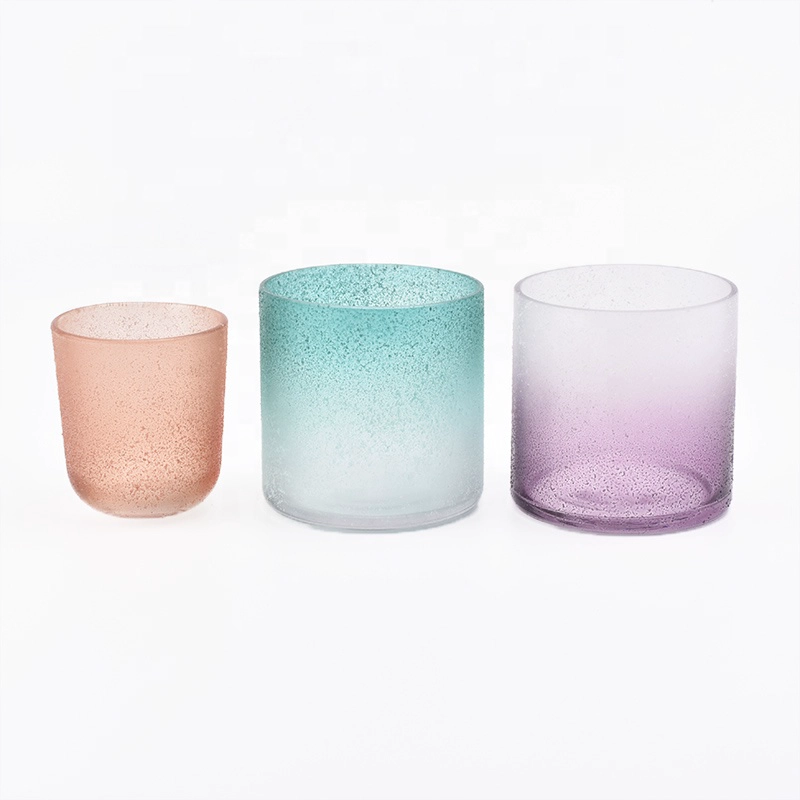 Outdoor votive glass candle vessel home decor