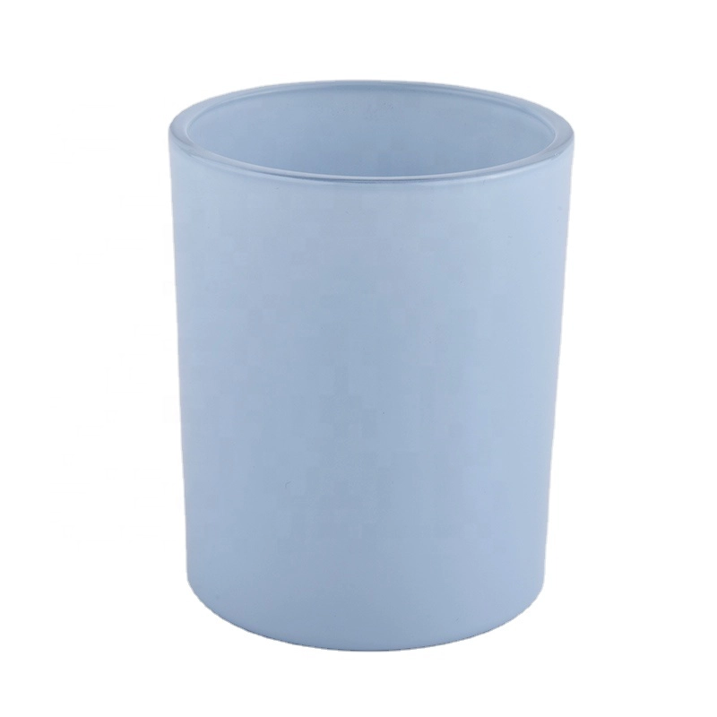 luxury heavy thick glass candle jars