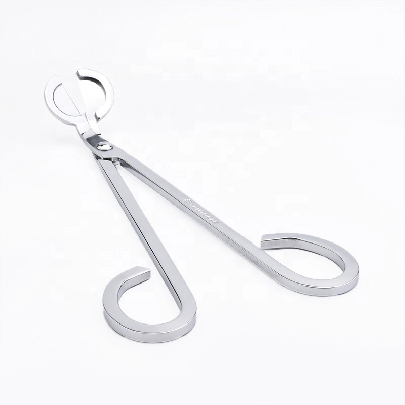 home decor silver stainless steel metal wick trimmer candle