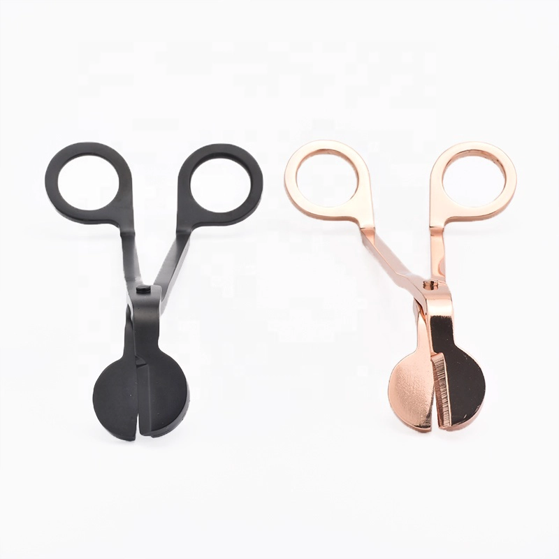 Wholesales stainless steel rose candle scissors wick trimmer