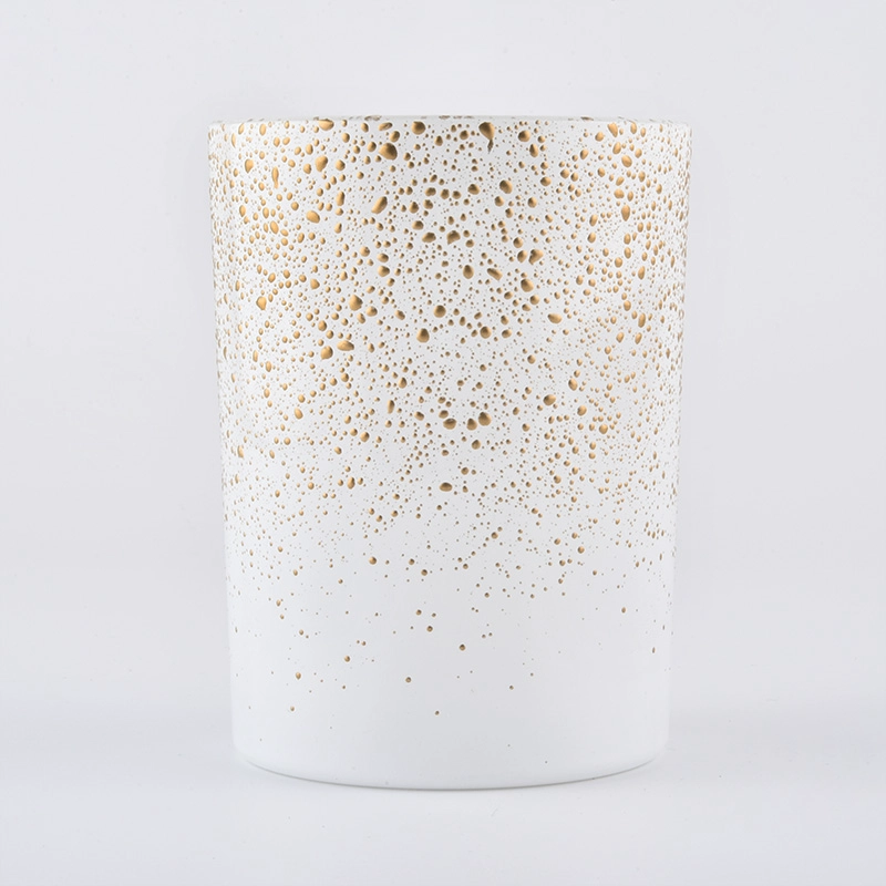 luxury custom glass candle jars