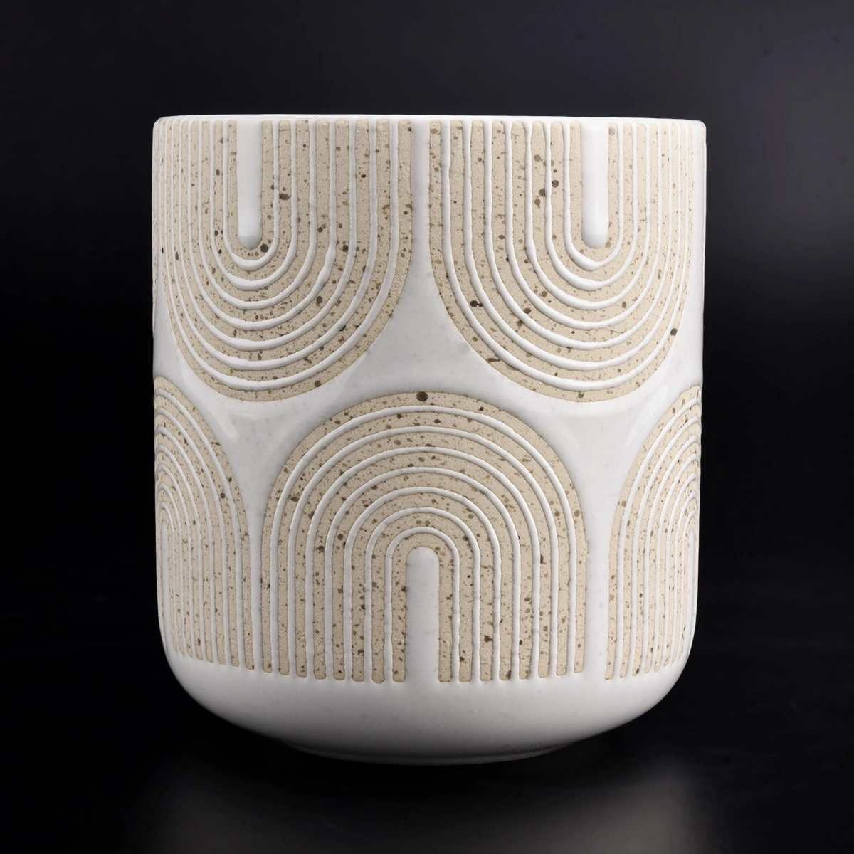 wholesale 14oz ceramic candle jars for home wax