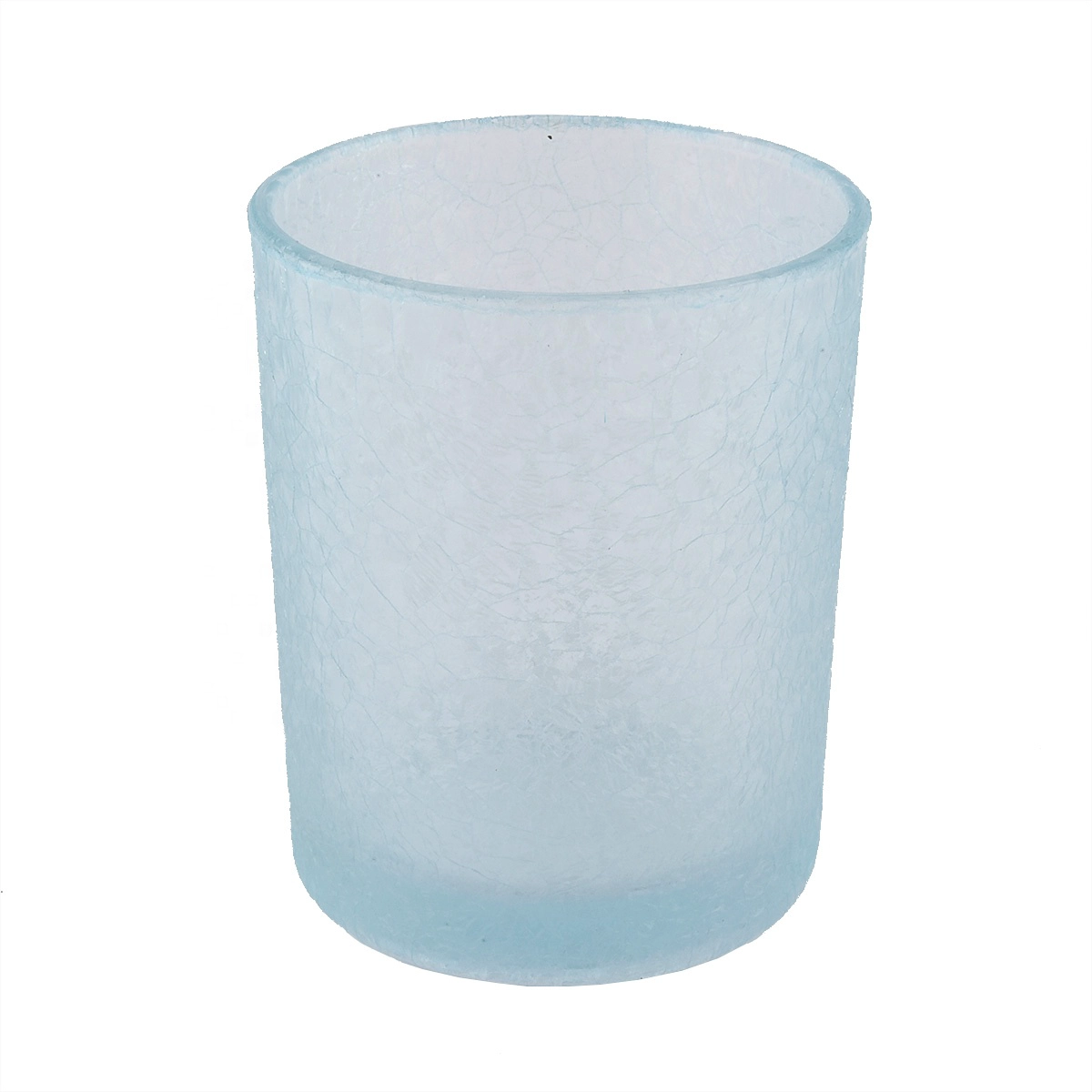 Sunny luxury candle containers with frosted color