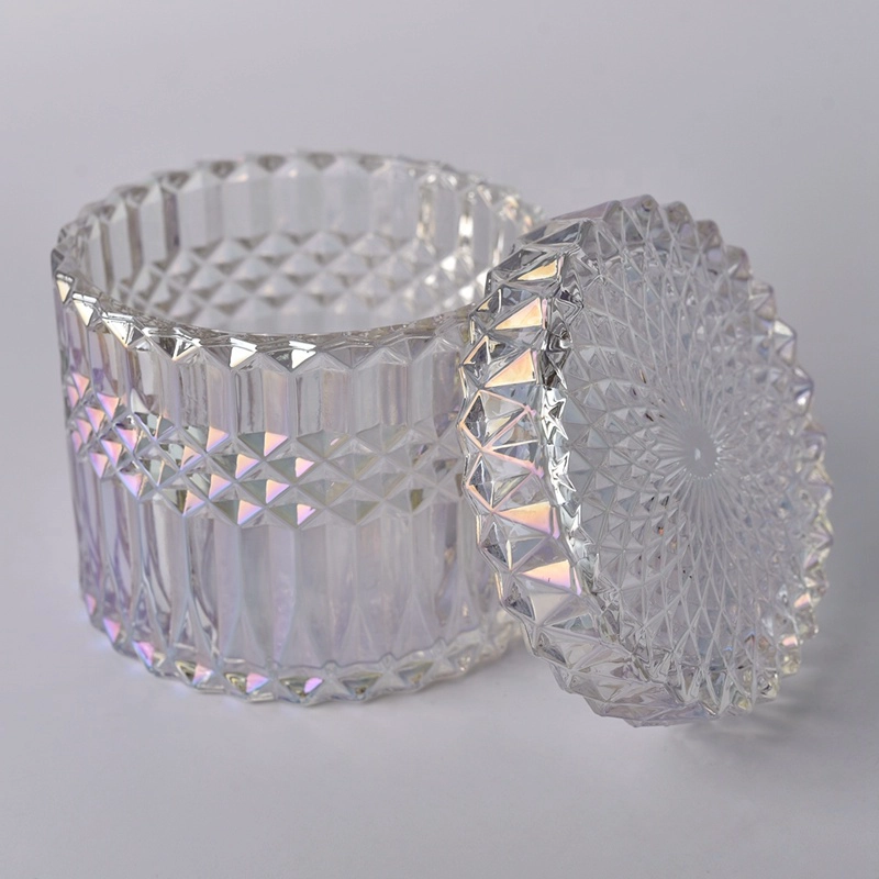 home decor glass bling candle holder