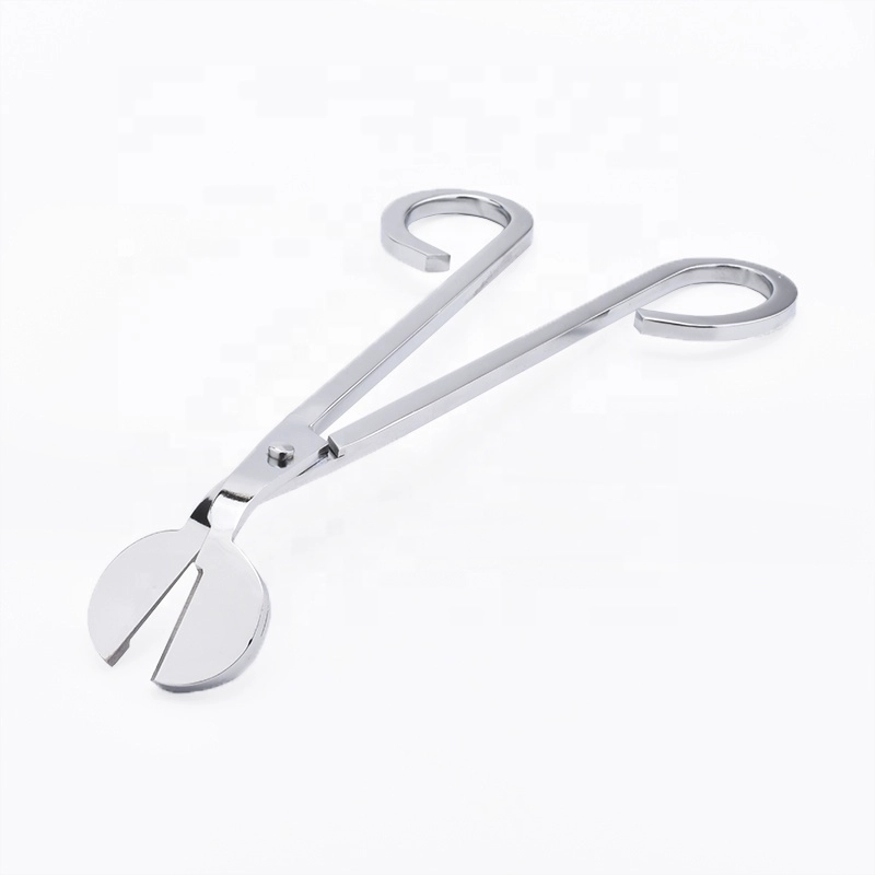 home decor silver stainless steel metal wick trimmer candle