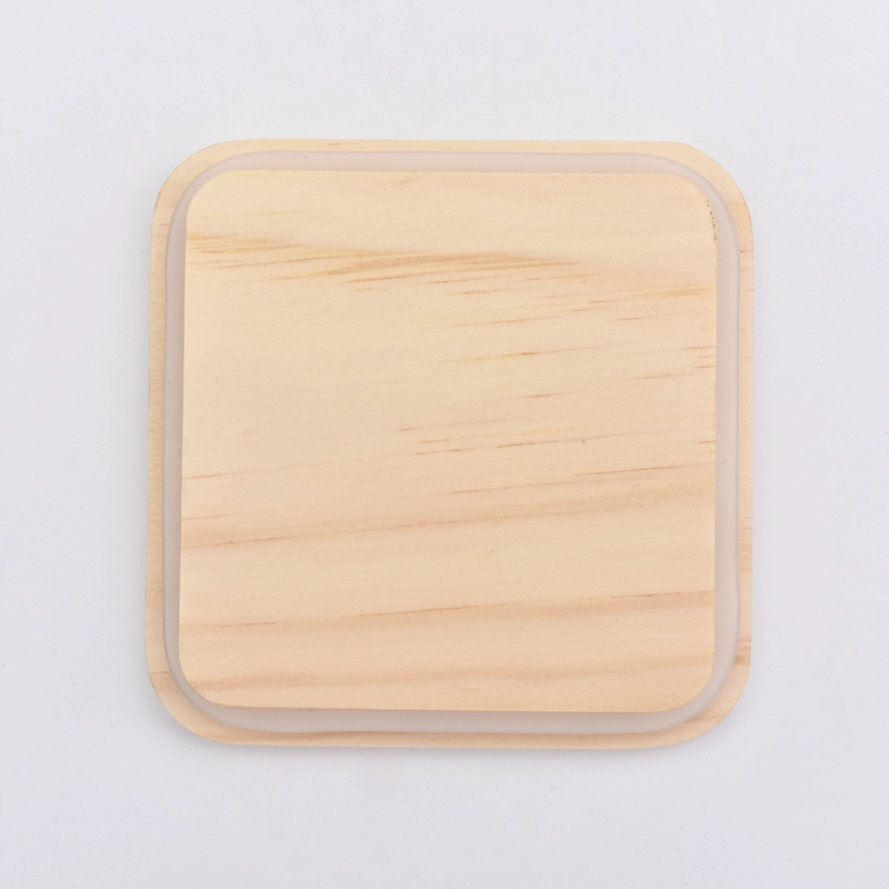 wooden candle jar lids