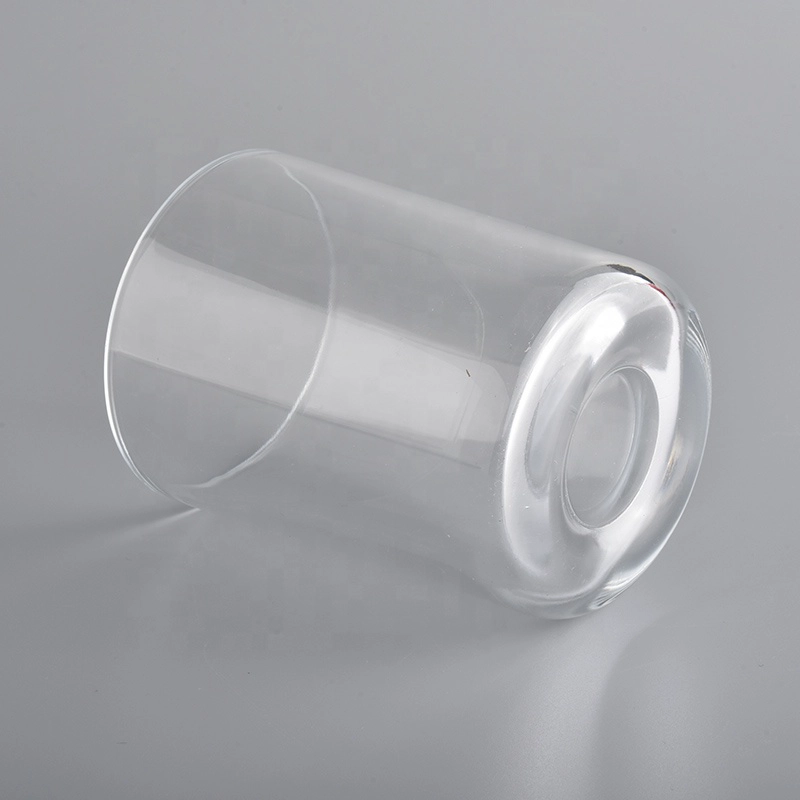 luxury round bottom 10oz glass candle jars