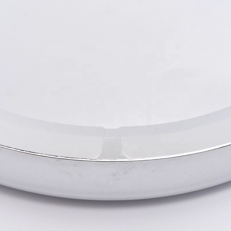 Wholesales customized round silver golden metal lid cover for candle holder