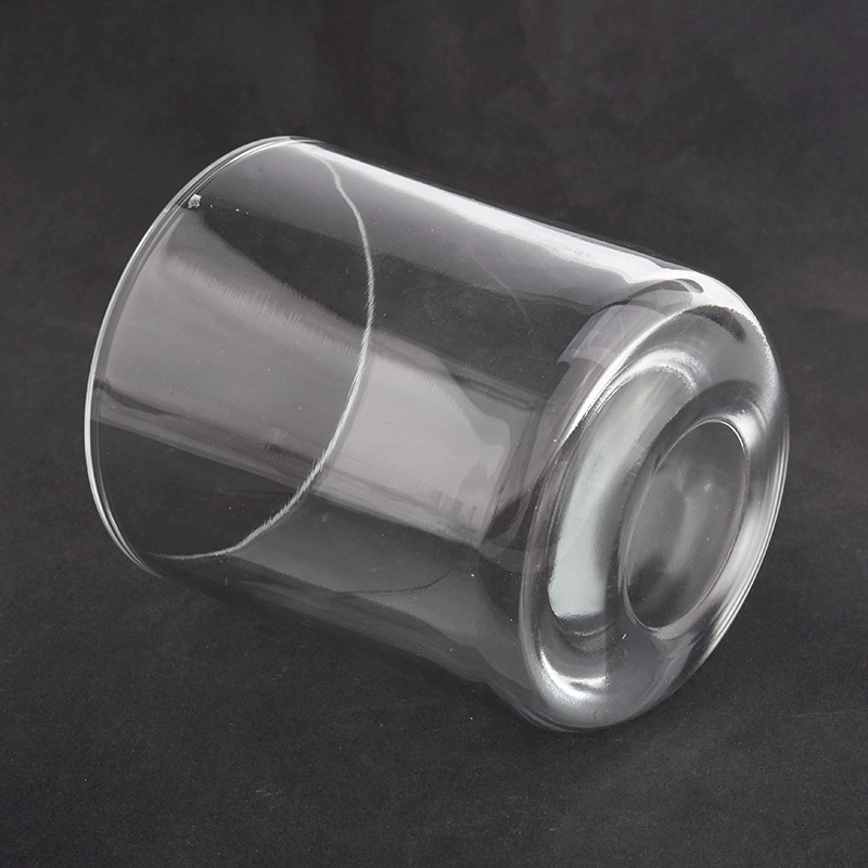 luxury 13oz round bottom glass candle jars