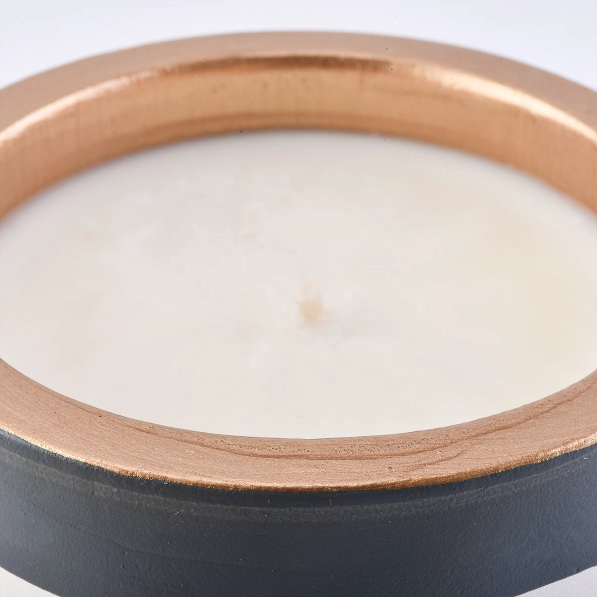 Bulk Custom logo luxury concrete candle cement jar holders