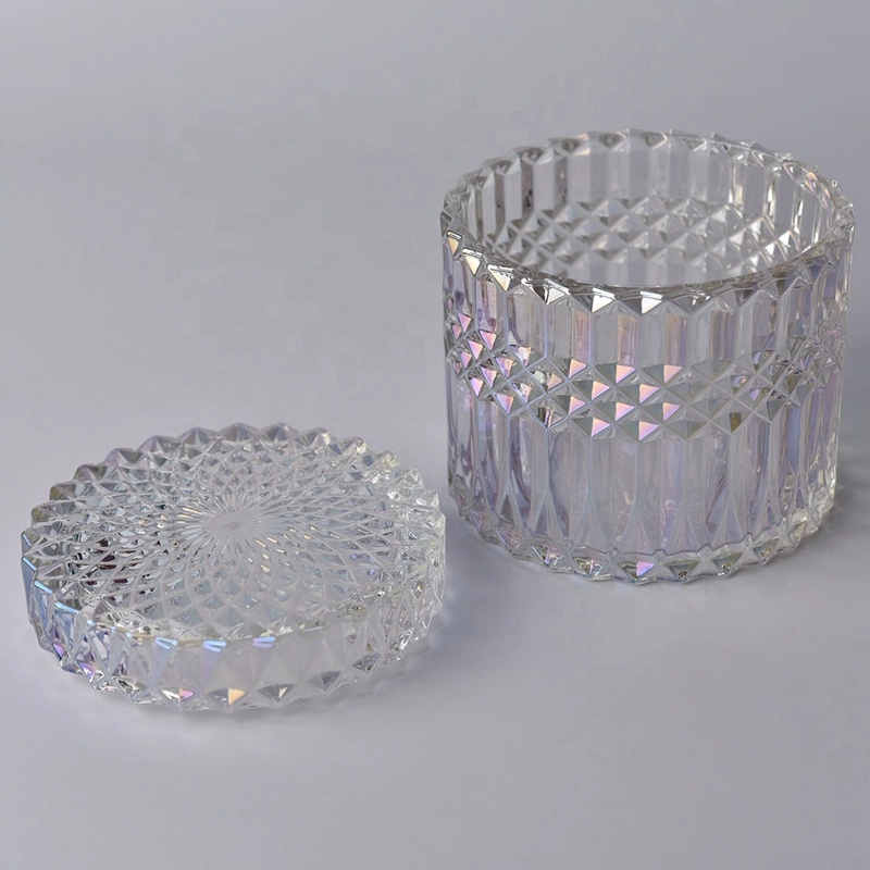 home decor glass bling candle holder