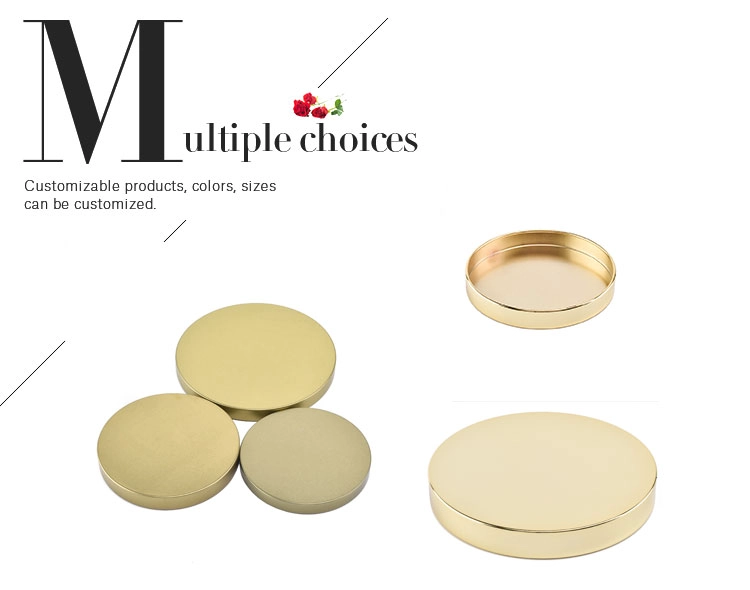 tin can gold  lid