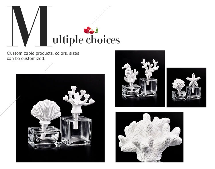 pretty flower like gypsum diffuser