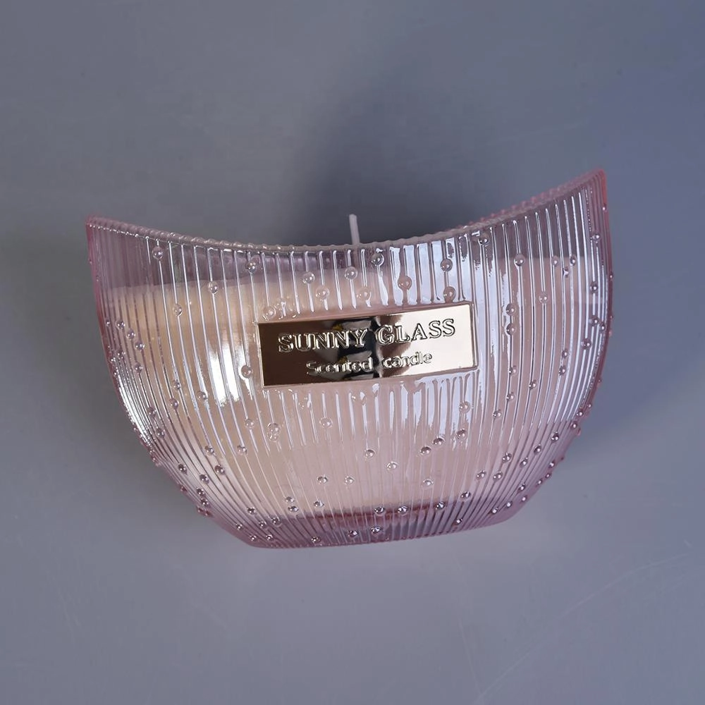 Sunny Glassware own design private label glass candle holders