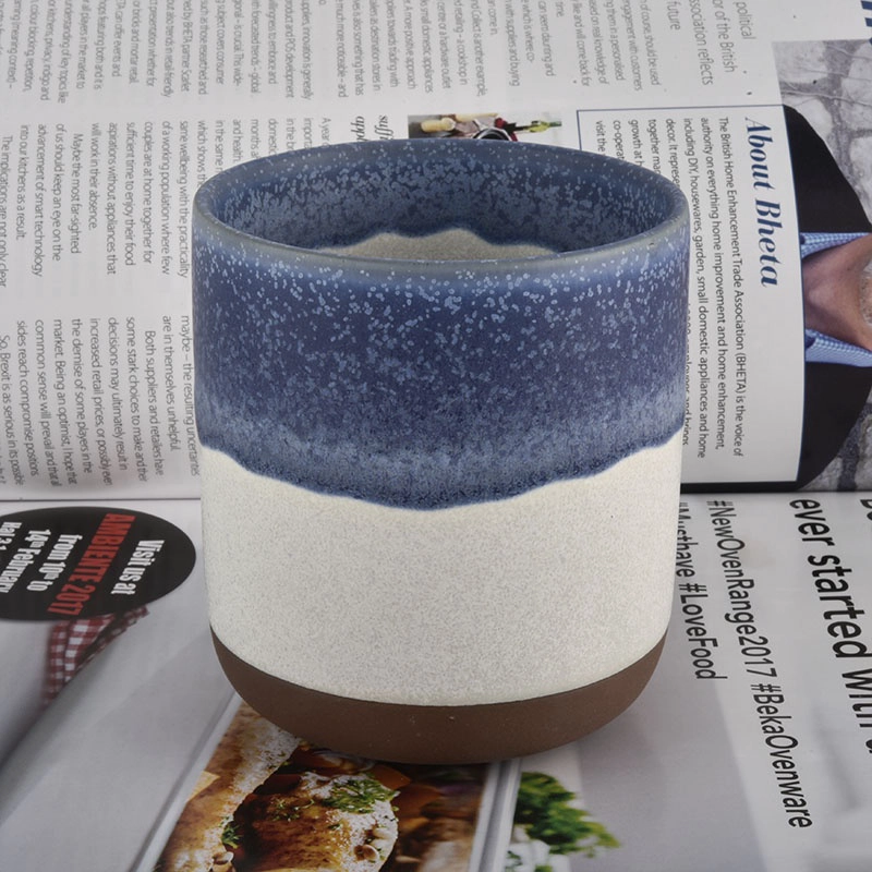 Wholesales fancy unique ceramic candle jars empty for candle making