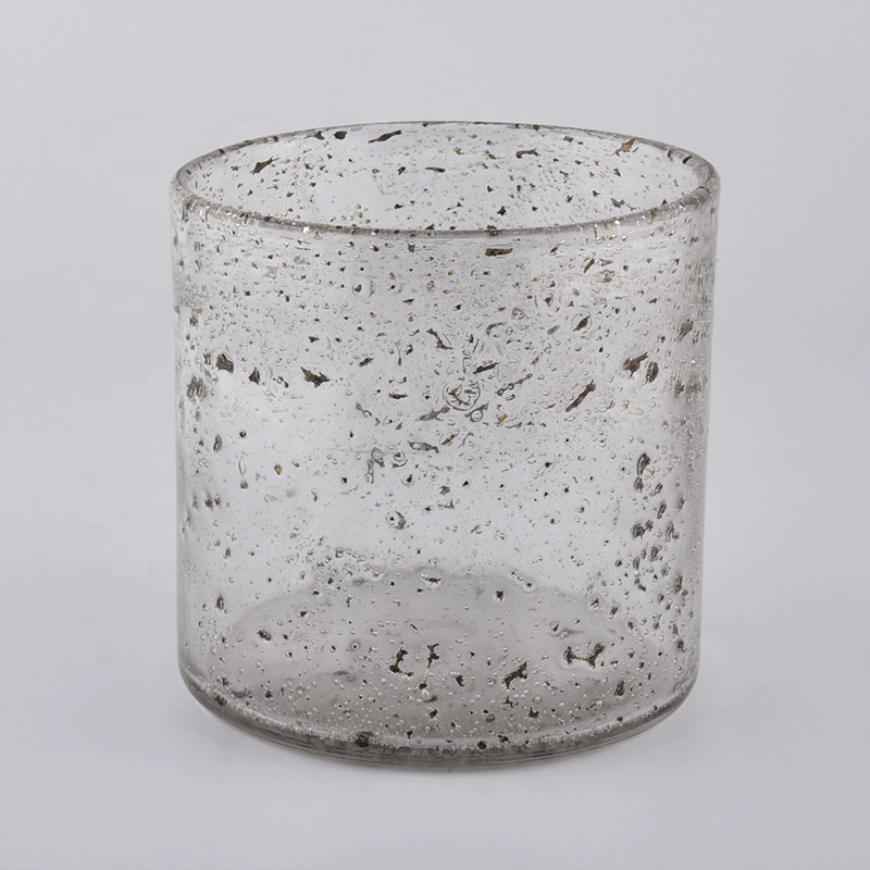 home decor luxury sparkle large glass candle jar
