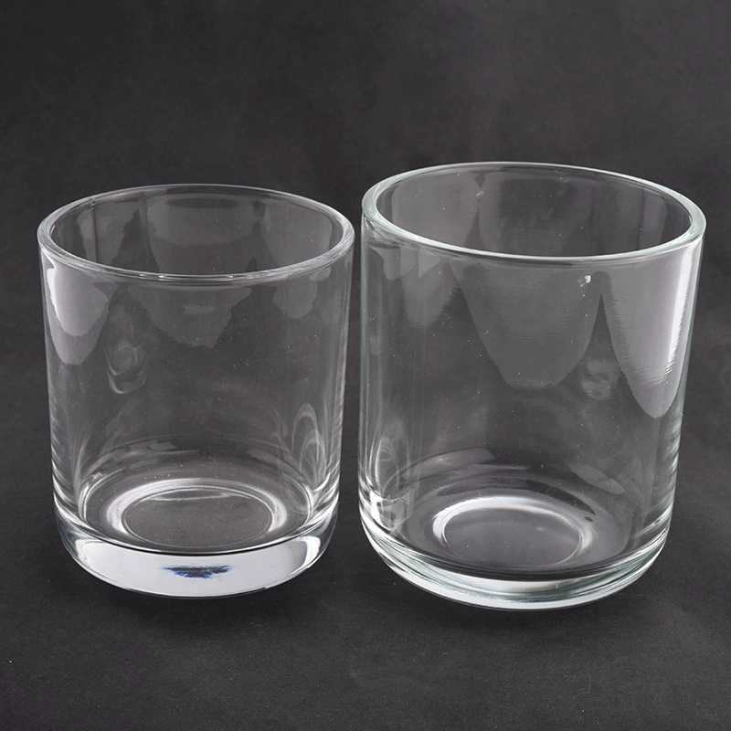 luxury 13oz round bottom glass candle jars