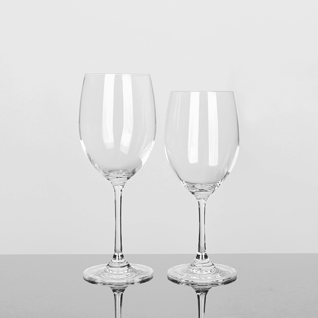 Kurşun Ücretsiz Kristal 250ml 350ml 450ml 540ml Bordeaux Şarap Gemisi Set Gemi için Hazır