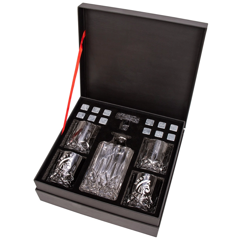 gift box packing of whiskey glass 2 of 6