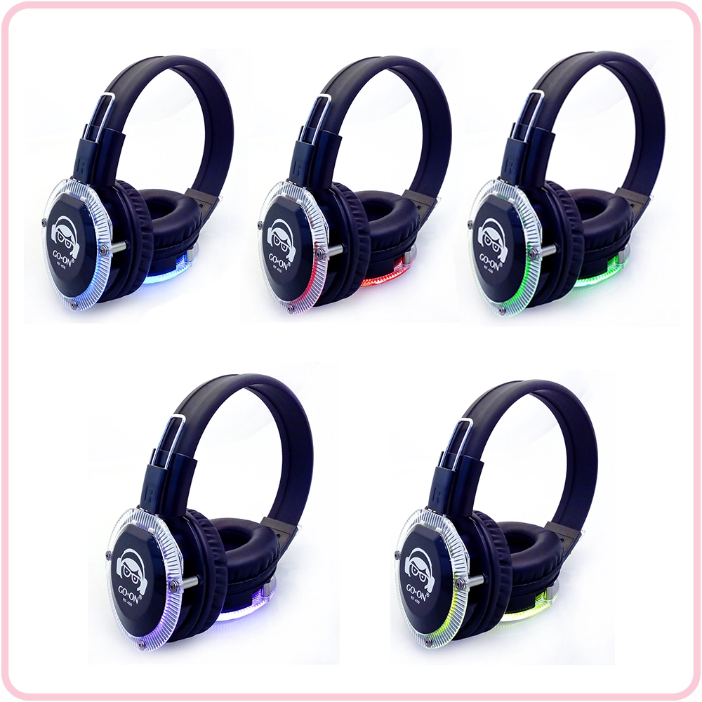 中国 RF-409R（MLC）10チャンネルサイレントディスコヘッドフォン会議と会議のための複数のLEDライト付き メーカー