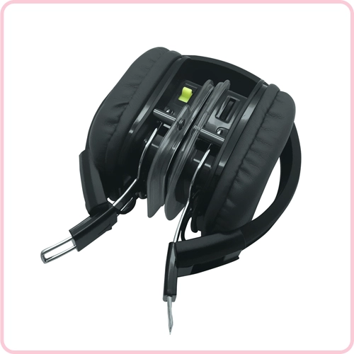 RF-309 Market leader con le luci a LED multiple e cuffie da discoteca silenziosa wireless personalizzata per eventi tranquilli e festa