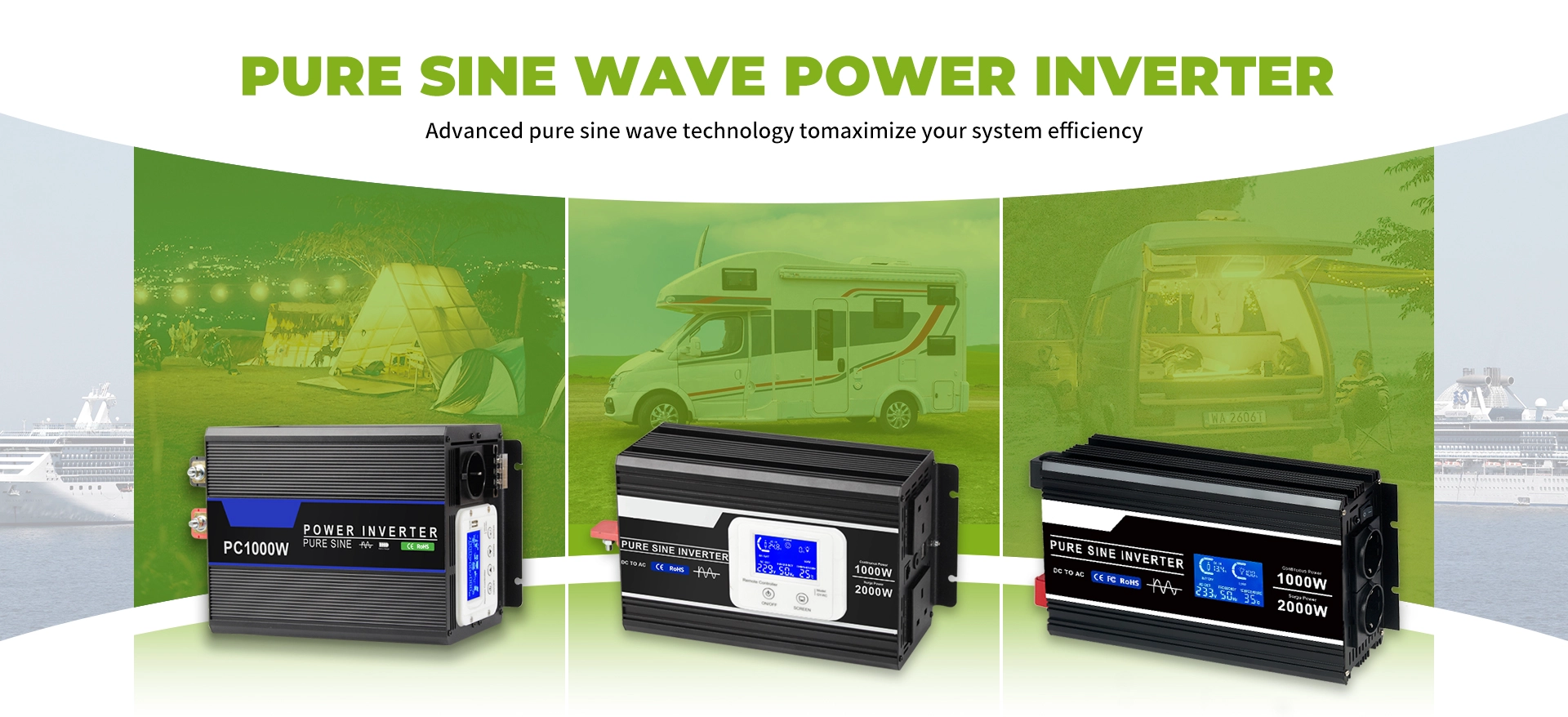 Inverter de RV: ¡Tu compañero de poder de viaje por carretera!