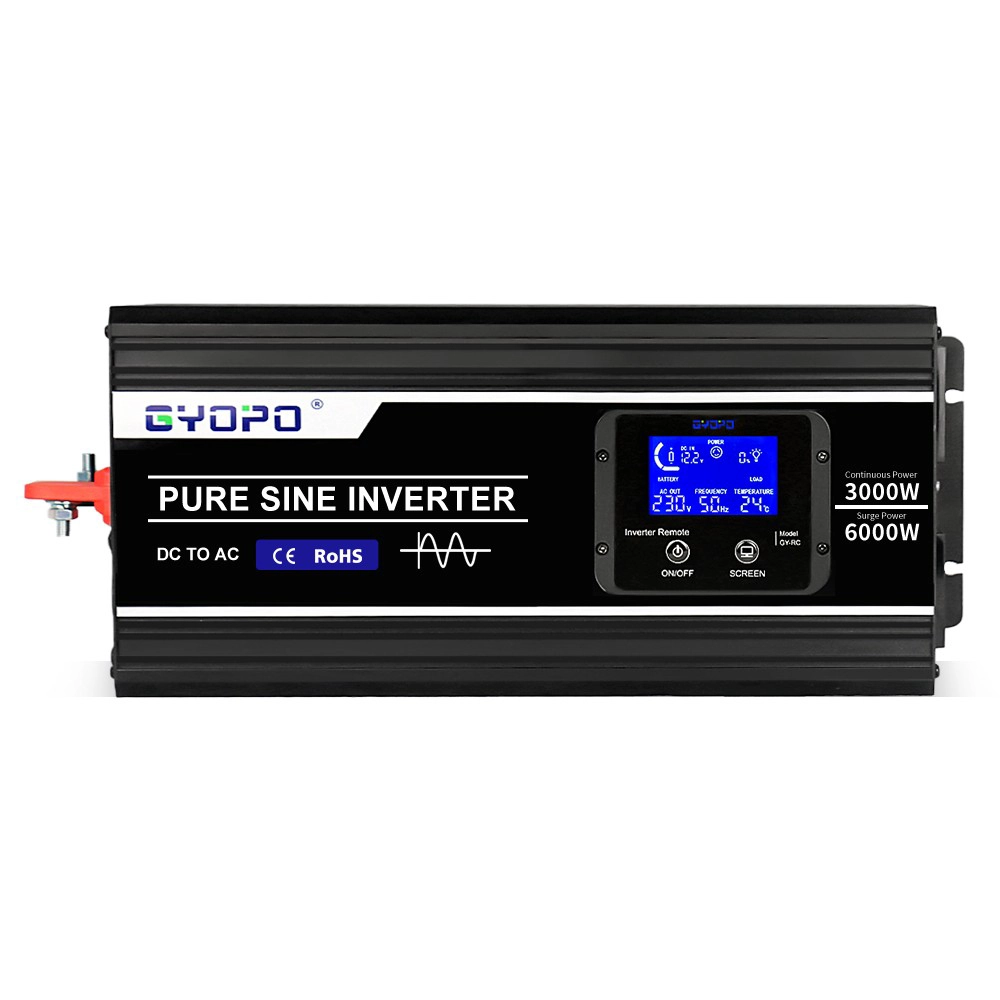 48V 3000W Inverter w/Detachable LCD