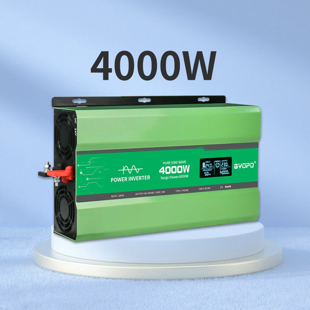 China 24V 4000W Pure Sine Power Inverter manufacturer