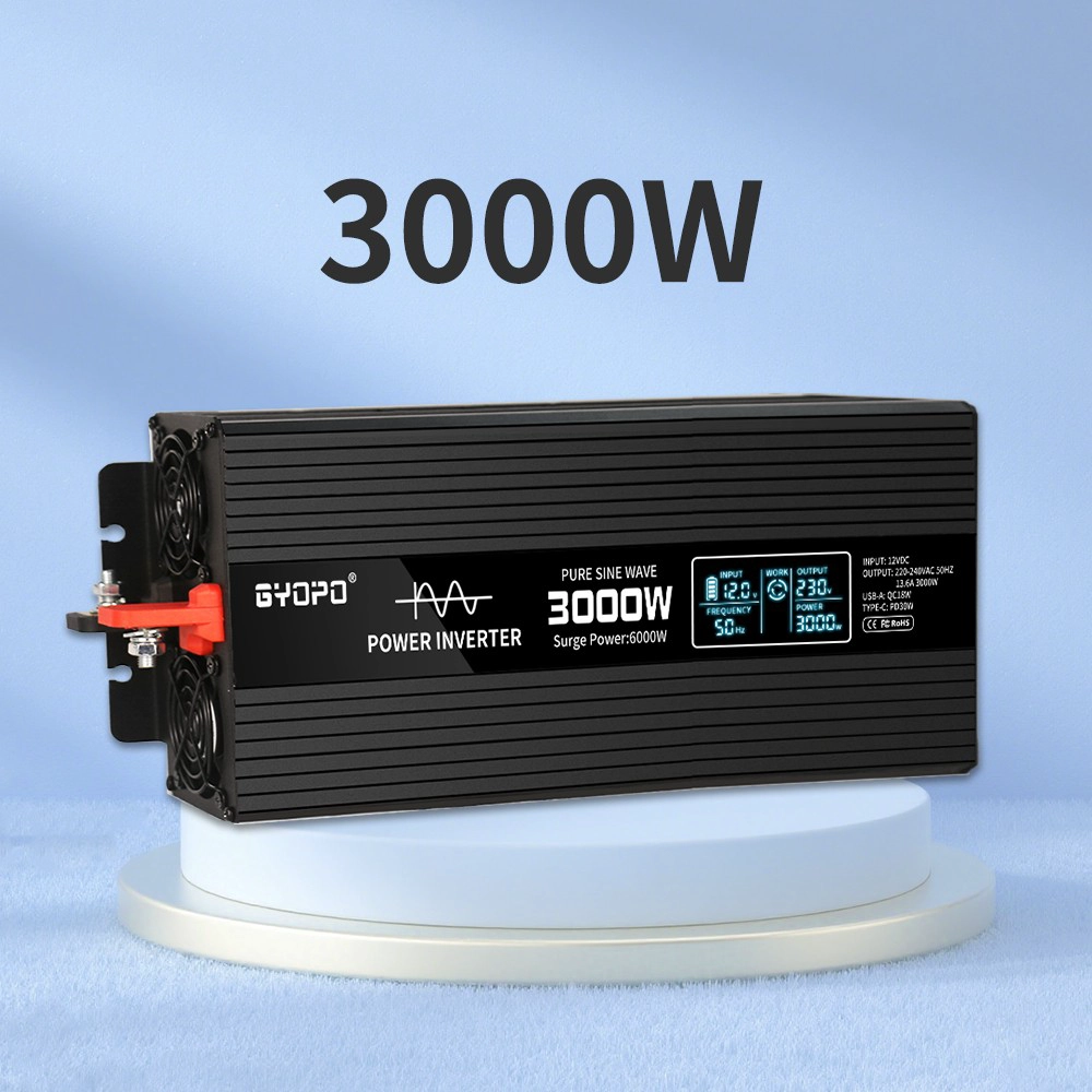 China 12V 3000W Pure Sine Power Inverter - COPY - hbwmkc Hersteller