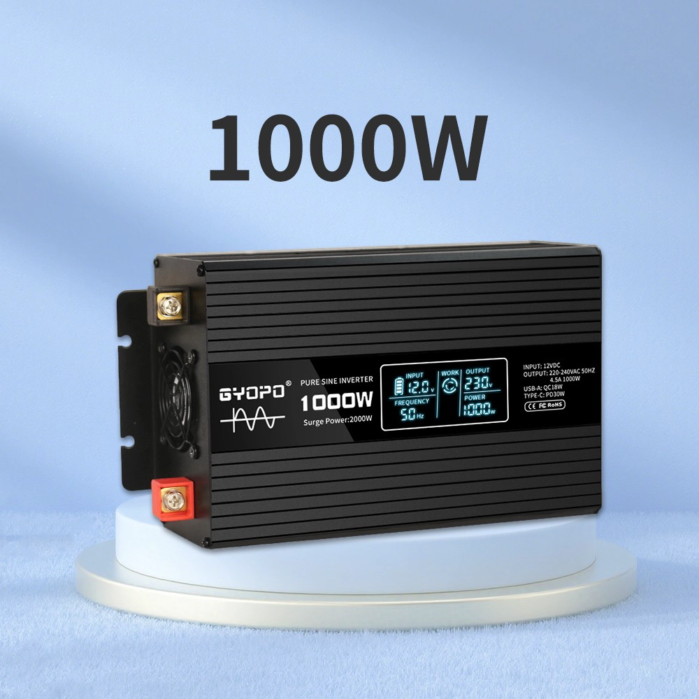 China 12V 1000W Pure Sine Power Inverter manufacturer