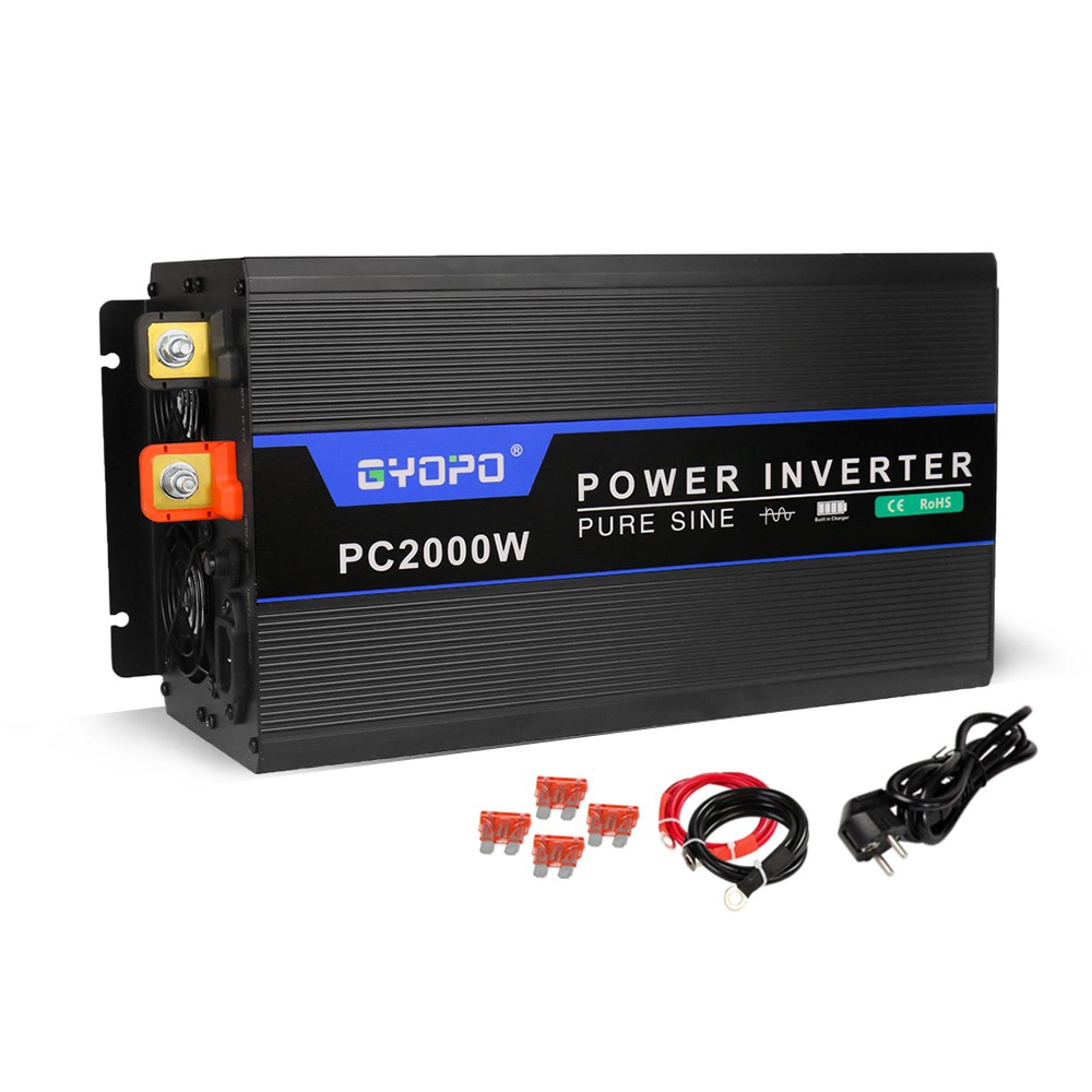 12V 2000W UPS Inverter Chargers w/Detachable LCD - COPY - k4cdsg