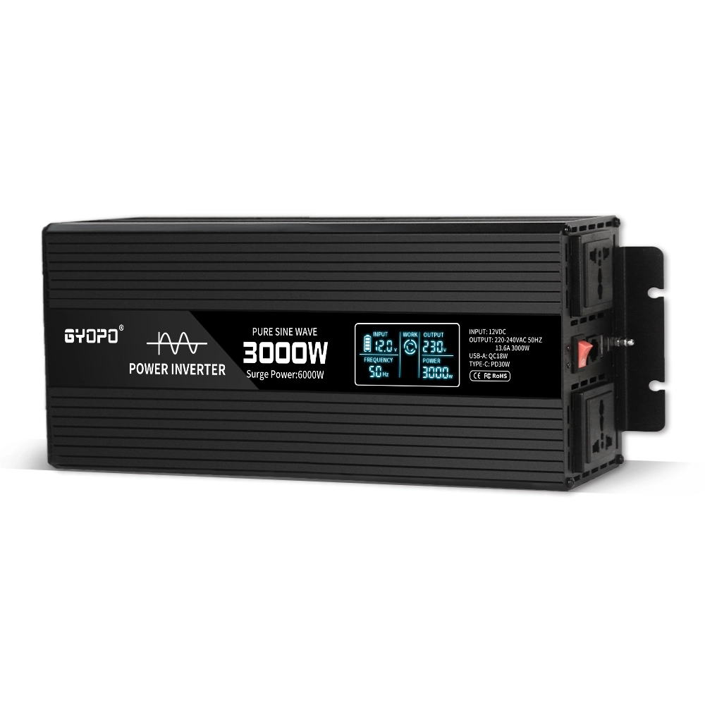 12V 220V 3000W Pure Sine Power Inverter