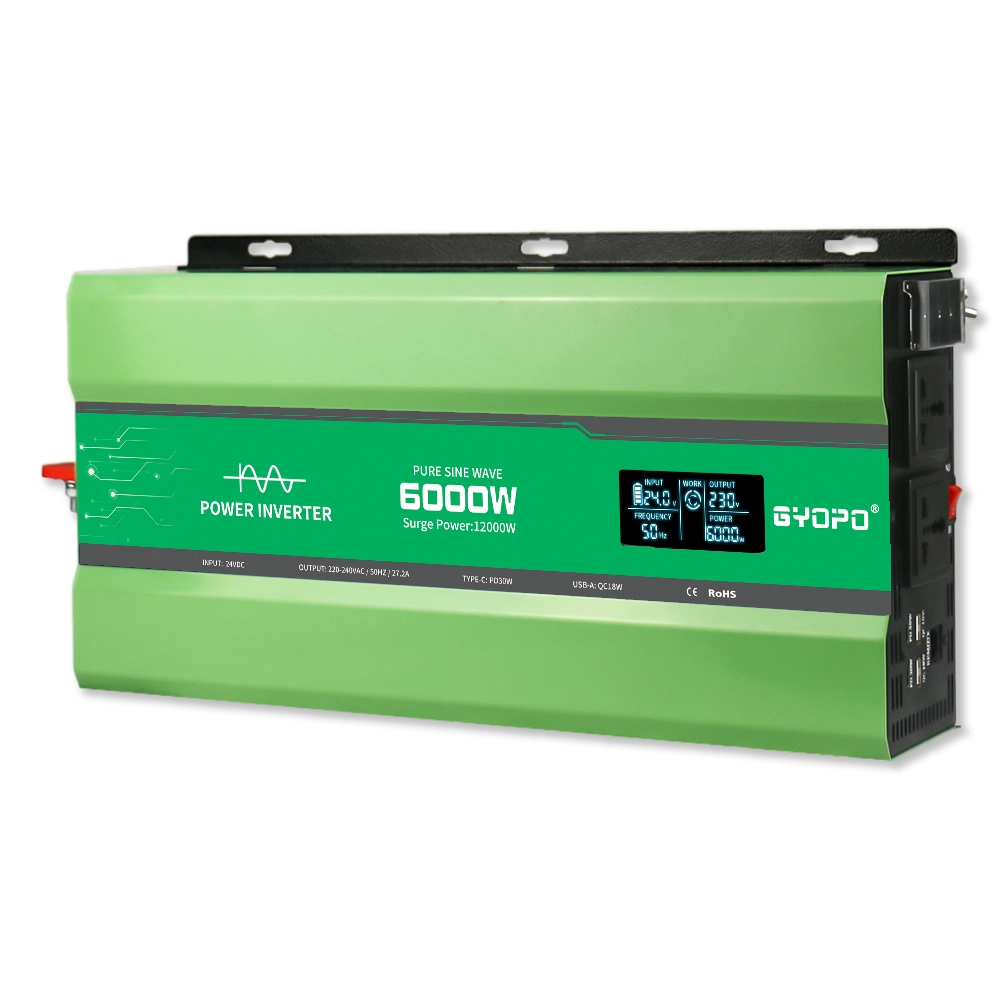 12V 220V 6000W Pure Sine Power Inverter