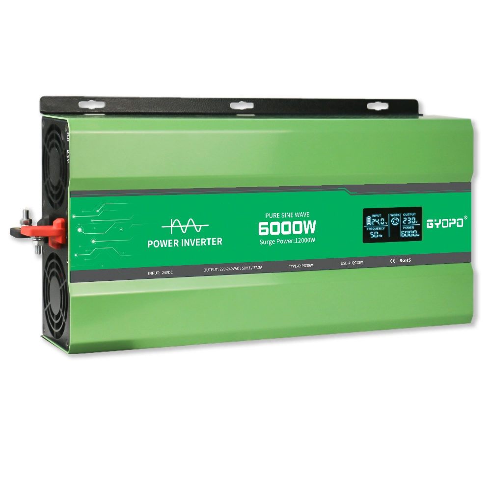 12V 220V 6000W Pure Sine Power Inverter