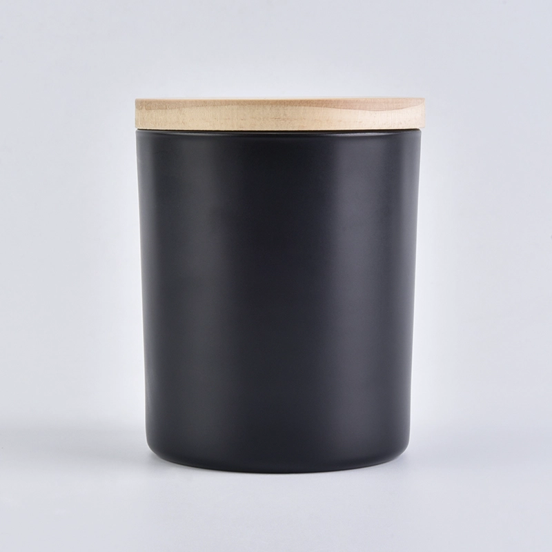 8oz 10oz 12oz glass candle jars with different colors