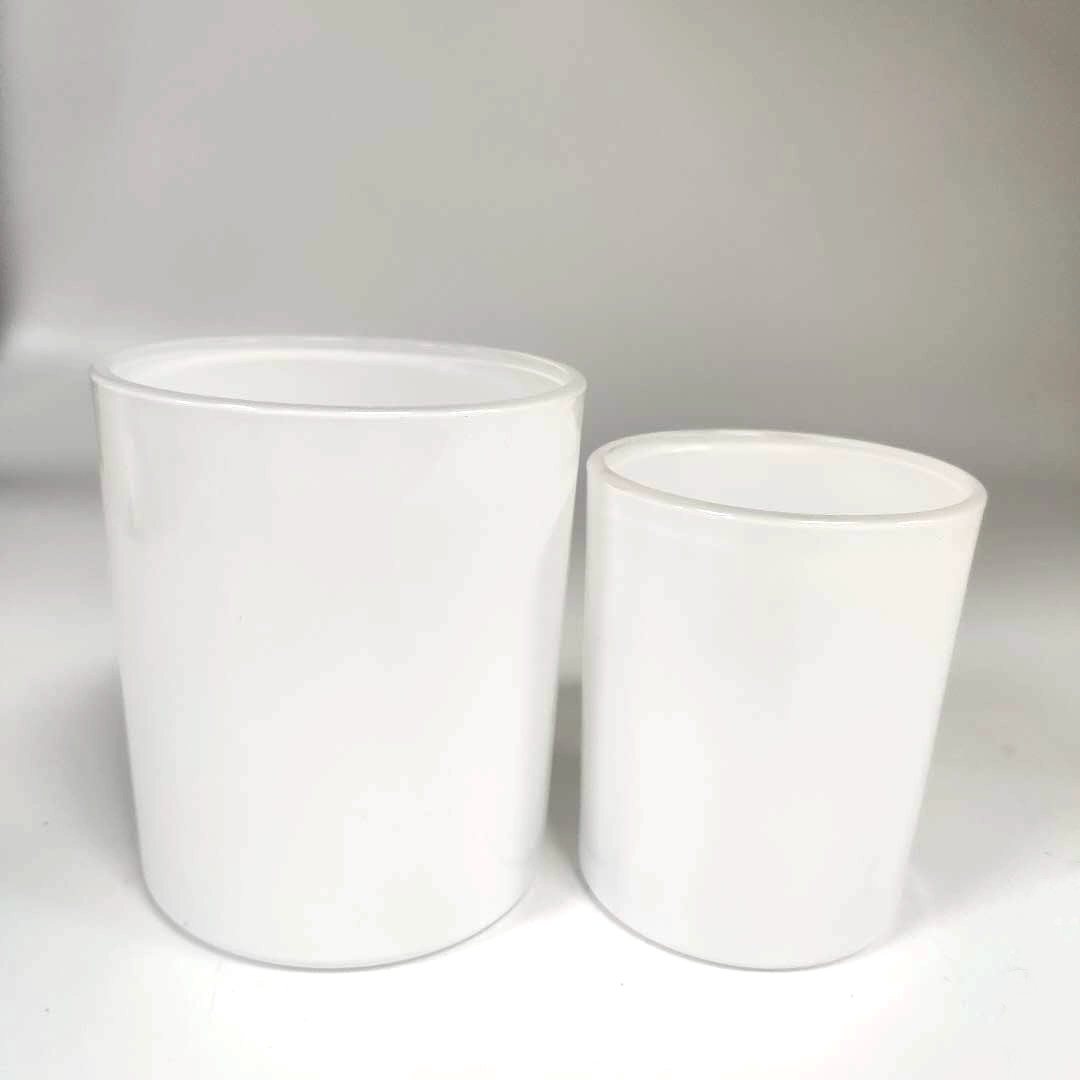 colored glass jars for candle making 11 oz