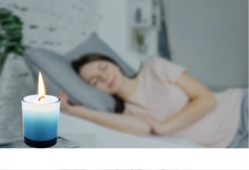 Custom candle glass jars gradient ramp decor 300ml Custom candle glass jars gradient ramp decor 300ml