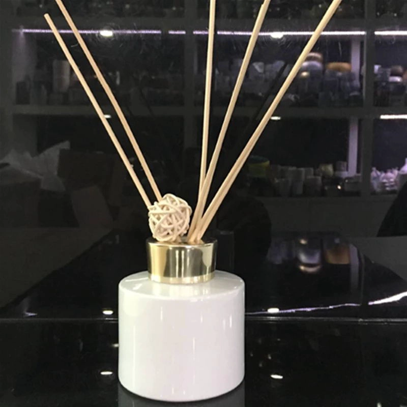 round black matte glass reed diffuser bottle 100ml 150ml 200ml 250ml
